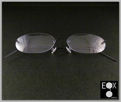 Rimless glasses-Undergram 608 in black