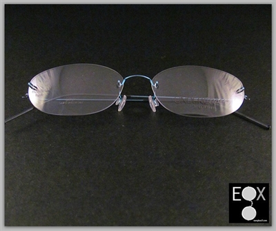 Rimless glasses-Undergram 608 in blue
