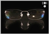 Rimless glasses-Undergram 661 in gold