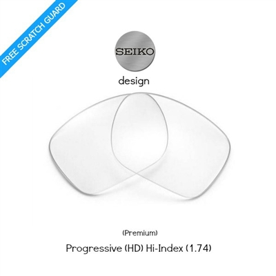 progressive hi index 1.74 lenses