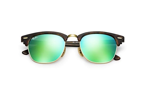 ray ban clubmaster mirrored lenses