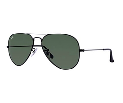 Ray Ban-Aviator in black RB3025