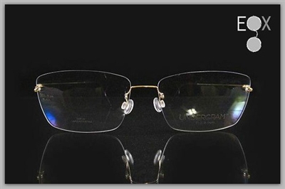 Rimless glasses Undergram 389 in gold