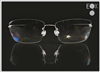 Rimless glasses-Undergram 389 in silver