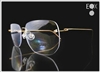 Rimless glasses-Undergram 445 in gold