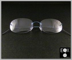 Rimless glasses-Undergram 450 in blue