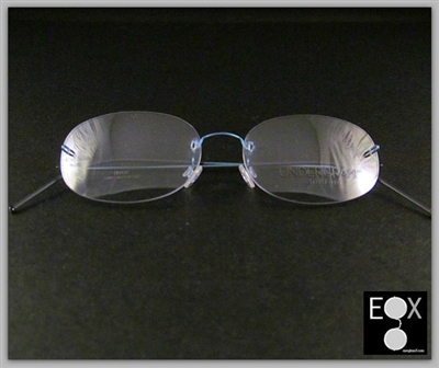 Rimless glasses-Undergram 450 in blue