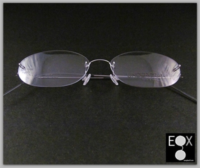 Rimless glasses-Undergram 608 in silver