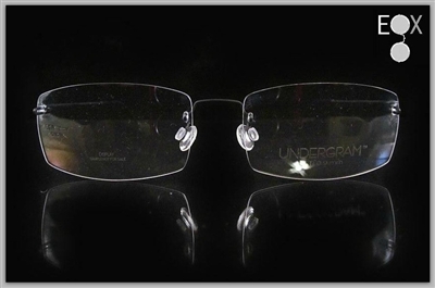 Rimless glasses-Undergram 661 in black