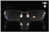 Rimless glasses-Undergram 810 in gold